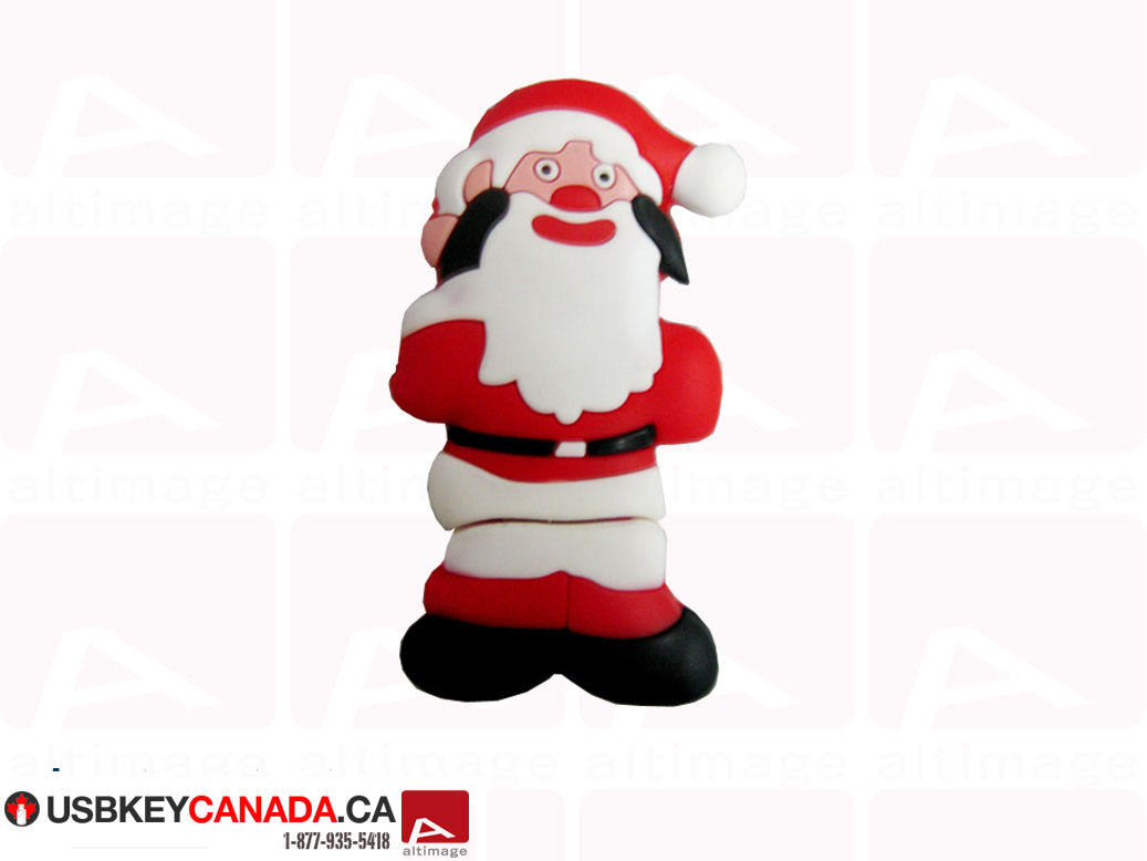 Custom Santa Claus usb key