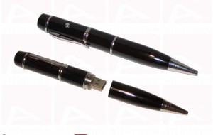 Custom usb key black pen