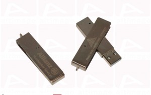 Custom slide metal usb key