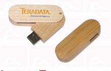 Custom usb key Teradata wood