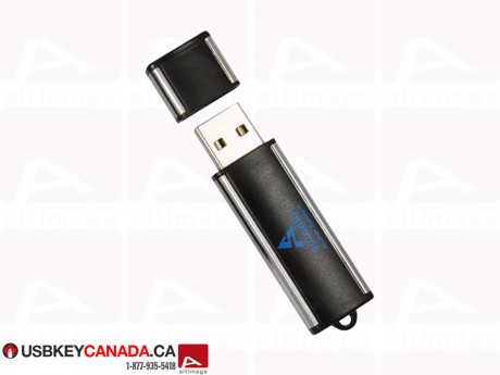 Custom black USB Key