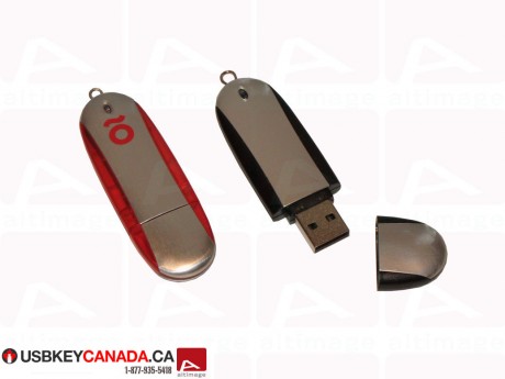 Custom plastic and metal USB Key