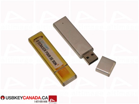 Custom USB Key bimaterial