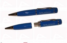 Custom blue pen usb key