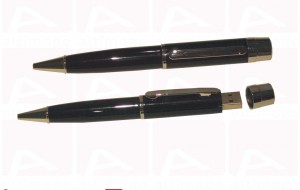 Custom black pen usb key