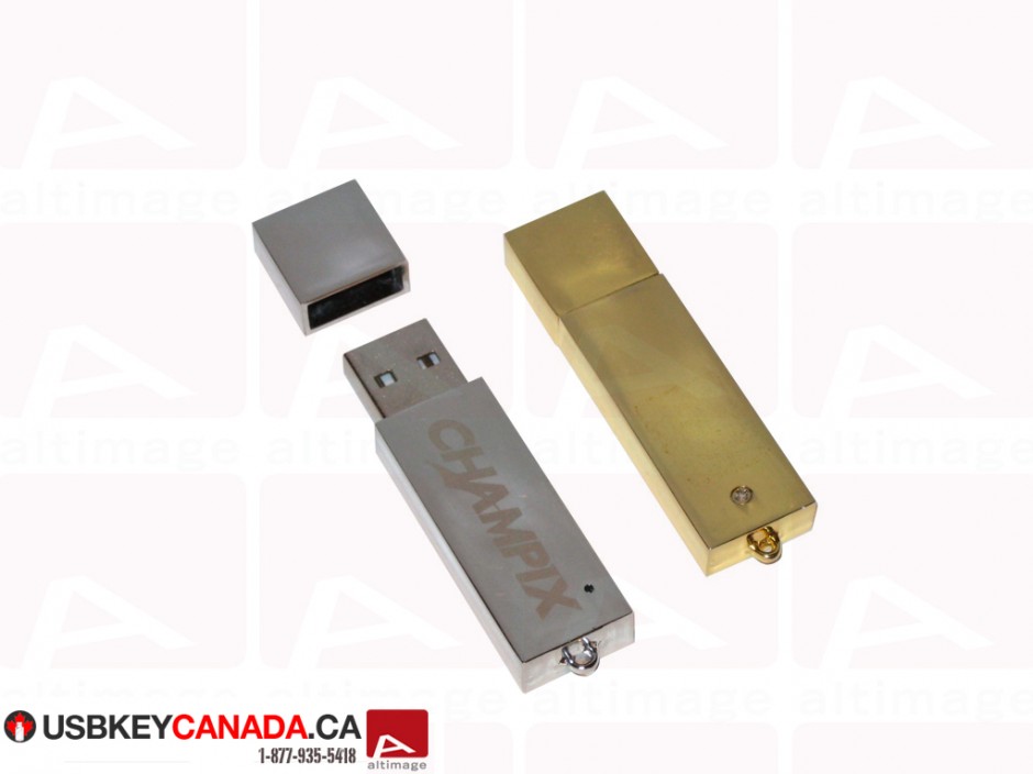 Custom metal bar usb key