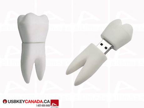Custom tooth USB Key