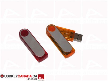 Custom slider plastic and metal USB Key