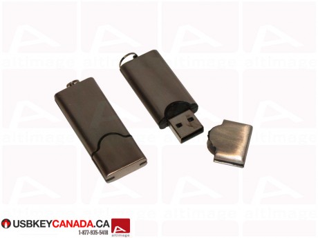 Custom metal bronze Flash Drive